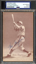 Vern Stephens PSA DNA Signed 1947-66 Exhibit Rookie Autograph