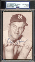Bill Moose Skowron PSA DNA Signed 1947-66 Exhibit Rookie Autograph