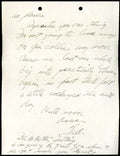 Ted Williams PSA DNA Loa Autograph 1952 Letter To Mistress Signed