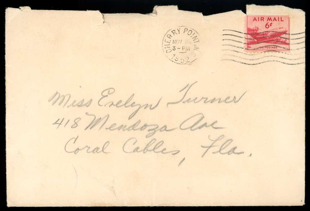 Ted Williams PSA DNA Loa Autograph 1952 Letter To Mistress Signed