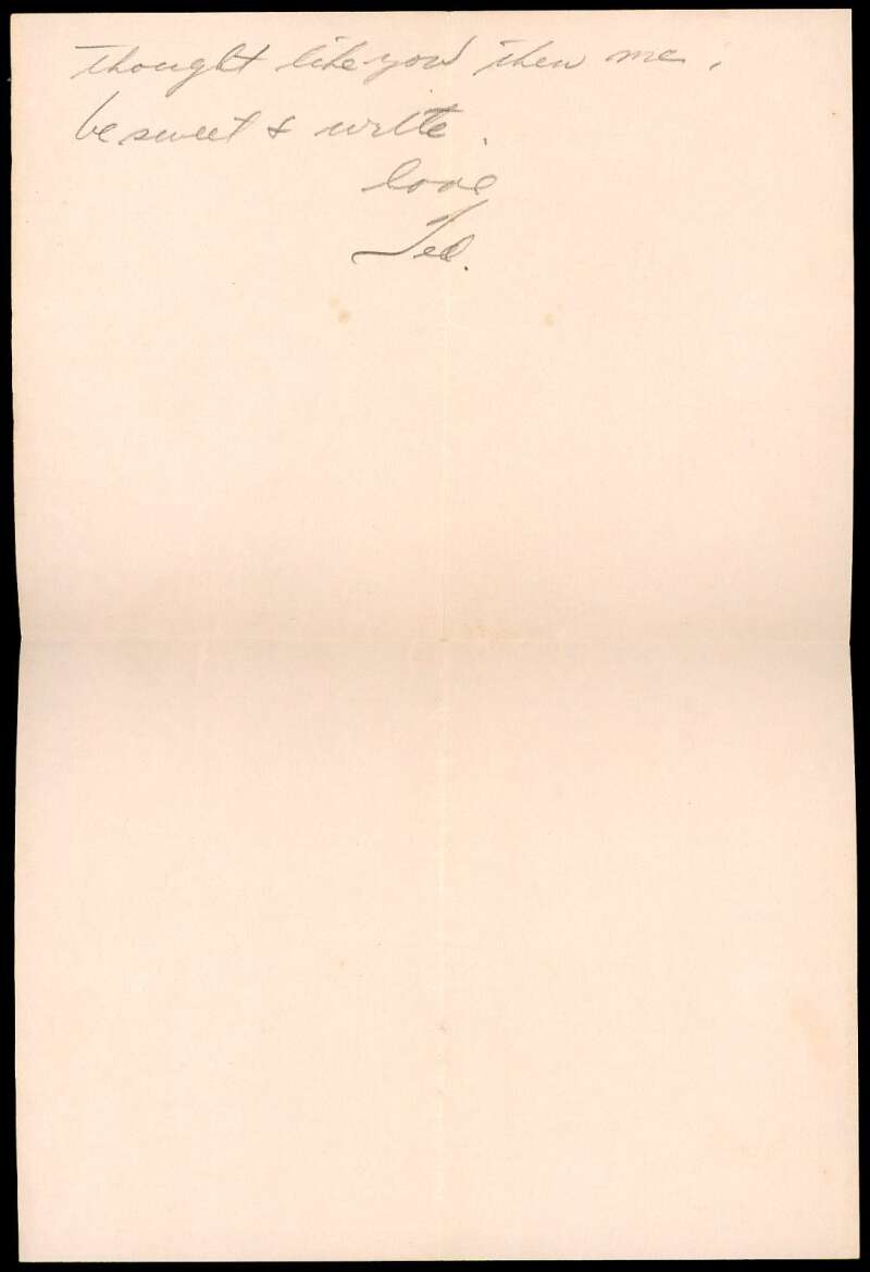 Ted Williams PSA DNA Loa Autograph Letter To Mistress Autograph