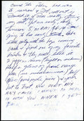 Ted Williams PSA DNA Loa Autographed 1952 Letter To Mistress Autograph