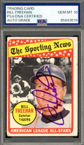 Bill Freehan Gem Mint 10 PSA DNA Signed 1969 Topps All Star Autograph