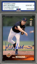 Mike Mussina Gem Mint 10 PSA DNA Signed 1997 Upper Deck Collectors Choice Autograph