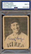 Wally Berger Mint 9 PSA DNA Signed 1939 Play Ball Autograph