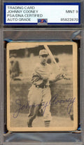 Johnny Cooney Mint 9 PSA DNA Signed 1939 Play Ball Autograph