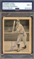 George Selkirk Mint 9 PSA DNA Signed 1939 Play Ball Autograph