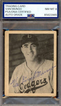 Van Mungo PSA DNA Signed 1939 Play Ball Autograph