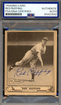 Red Ruffing PSA DNA Signed 1940 Play Ball Autograph