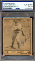 Hugh Mulcahy PSA DNA Signed 1940 Play Ball Autograph