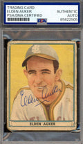 Elden Auker PSA DNA Signed 1941 Play Ball Autograph