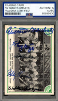 Mize Thomson Gordon Cooper Marshall PSA DNA Signed 1983 ASA Mize Story Autograph