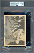 Dickey Crosetti DiMaggio Selkirk PSA DNA Signed TCMA 1936 World Champions Autograph
