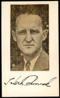 Herb Pennock PSA DNA Loa Signed 3x5 Index Card With Photo  Nice Autograph