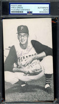 Fred Green PSA DNA Signed Photo Postcard 1960 Pirates Autograph