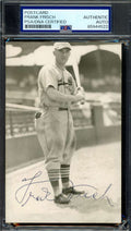 Frankie Frisch PSA DNA JSA Signed Photo Postcard Autograph