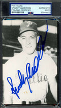 Sparky Anderson PSA DNA Signed Photo Postcard Autograph