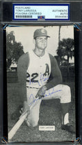 Tony LaRussa PSA DNA Signed McCarthy Photo Postcard Autograph