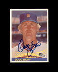 Doug Bair Signed 1984 Donruss Detroit Tigers Autograph