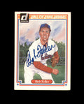 Bob Feller Signed 1983 Donruss Hall of Fame Heroes Cleveland Autograph