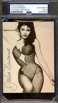 Julie Newmar PSA DNA Signed 4x5 Photo Autograph