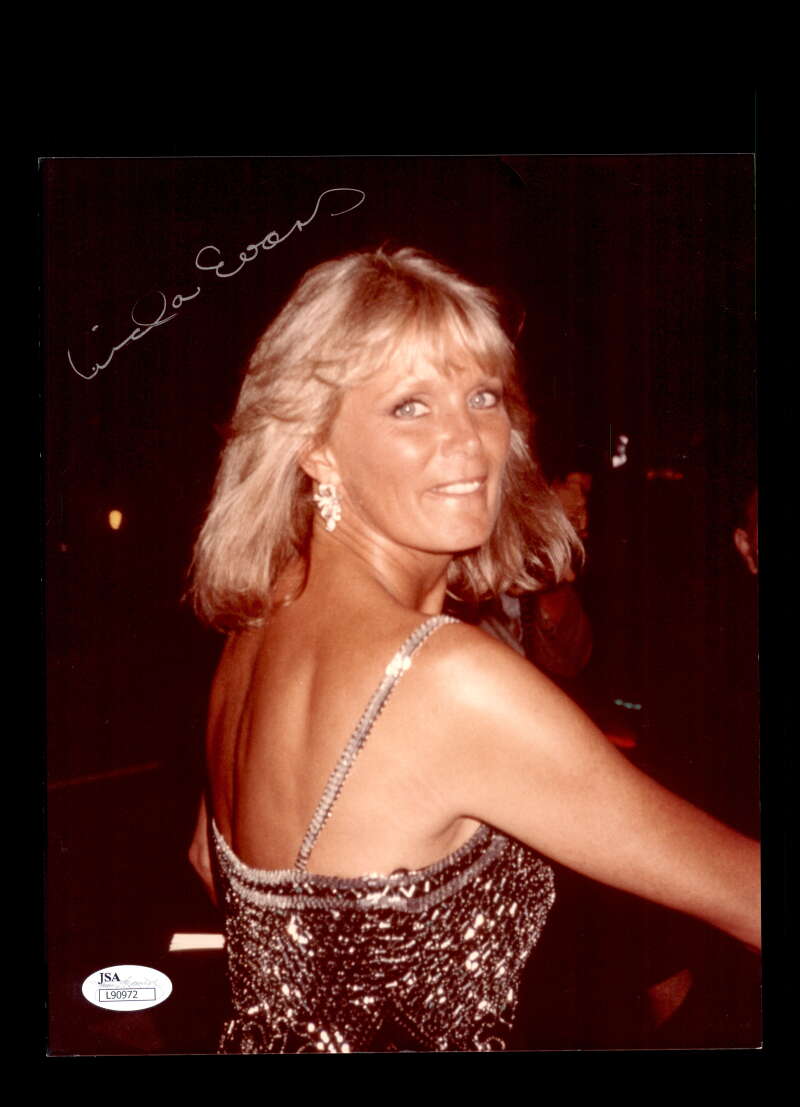 Linda Evans JSA Coa Signed 8x10 Photo Autograph