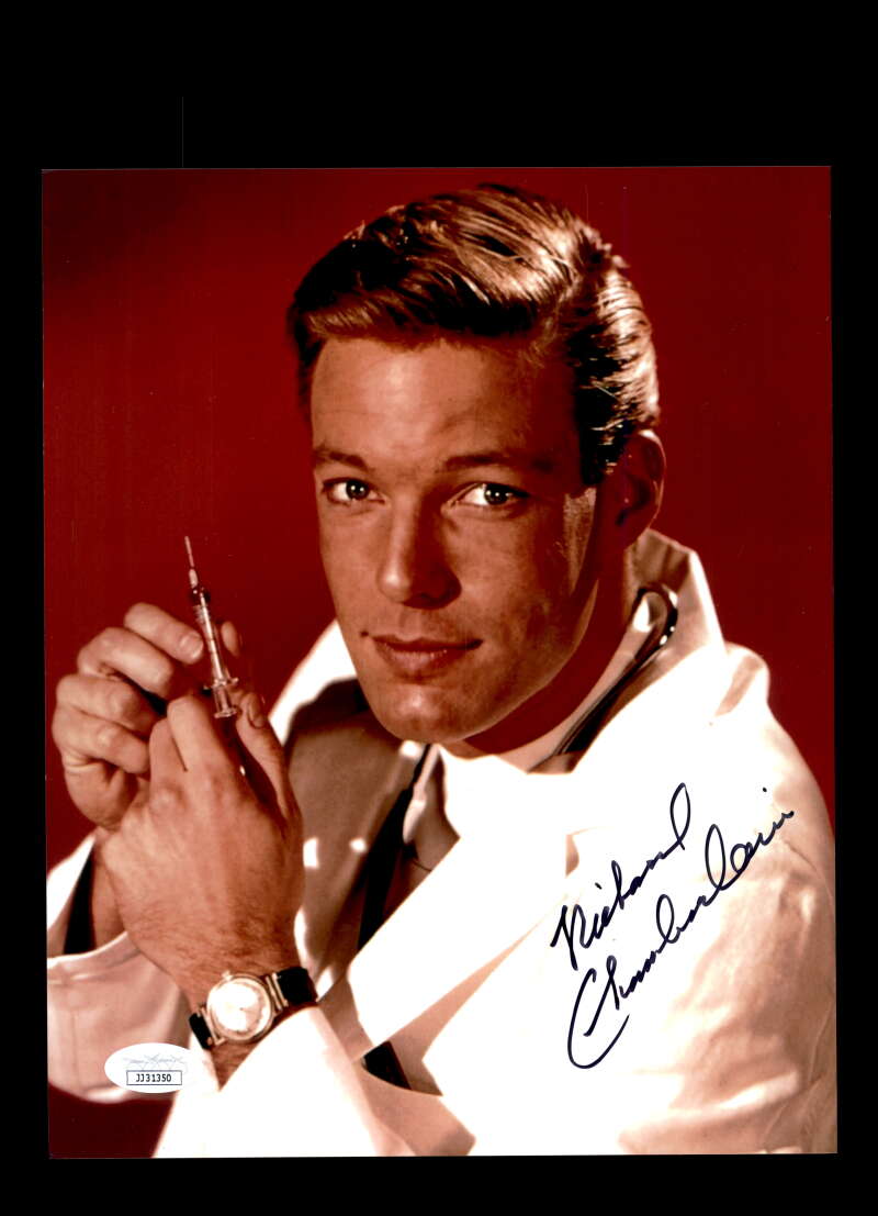 Richard Chamberlain JSA Coa Signed 8x10 Photo Autograph