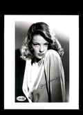 Gene Tierney JSA Coa Signed 8x10 Photo Autograph