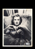 Deborah Kerr JSA Coa Signed 8x10 Photo Autograph