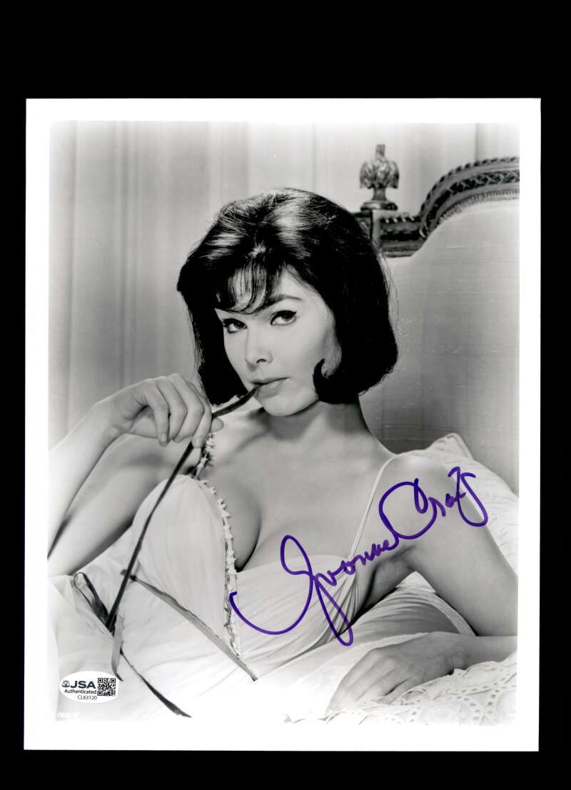 Yvonne Craig JSA Coa Signed 8x10 Photo Autograph