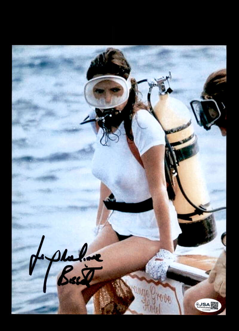 Jacqueline Bisset JSA Coa Signed 8x10 Photo The Deep Autograph