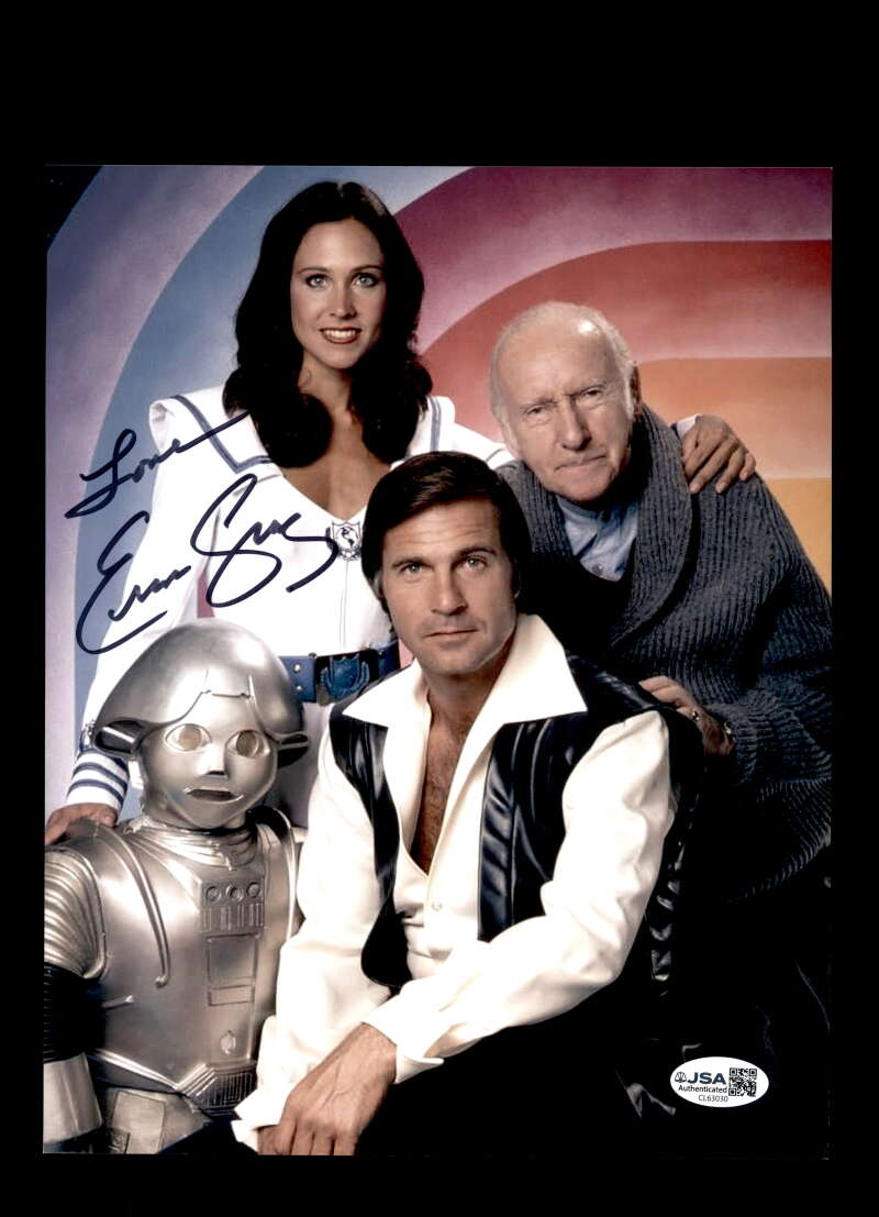 Erin Gray JSA Coa Signed 8x10 Photo Buck Rogers Autograph