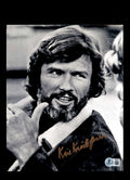 Kris Kristofferson Beckett BAS Signed 8x10 Photo Autograph