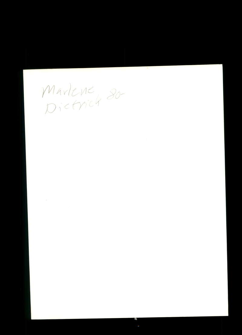 Marlene Dietrich PSA DNA Signed 7x9 Photo Autograph
