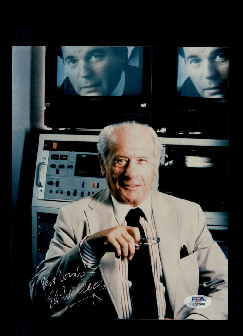 Eli Wallach PSA DNA Signed 8x10 Photo Autograph
