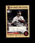 Stan Musial Signed 2022 Topps Now Turn Back The Clock Cut Cardinals Autograph