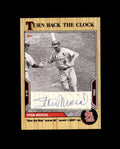 Stan Musial Signed 2022 Topps Now Turn Back The Clock Cut Cardinals Autograph
