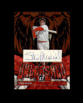 Stan Musial Signed 2022 Panini Donruss Unleashed Red Cut Cardinals Autograph