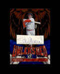 Stan Musial Signed 2022 Panini Donruss Unleashed Blue Cut Cardinals Autograph