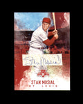 Stan Musial Signed 2017 Panini Donruss Diamond King Cut Cardinals Autographed