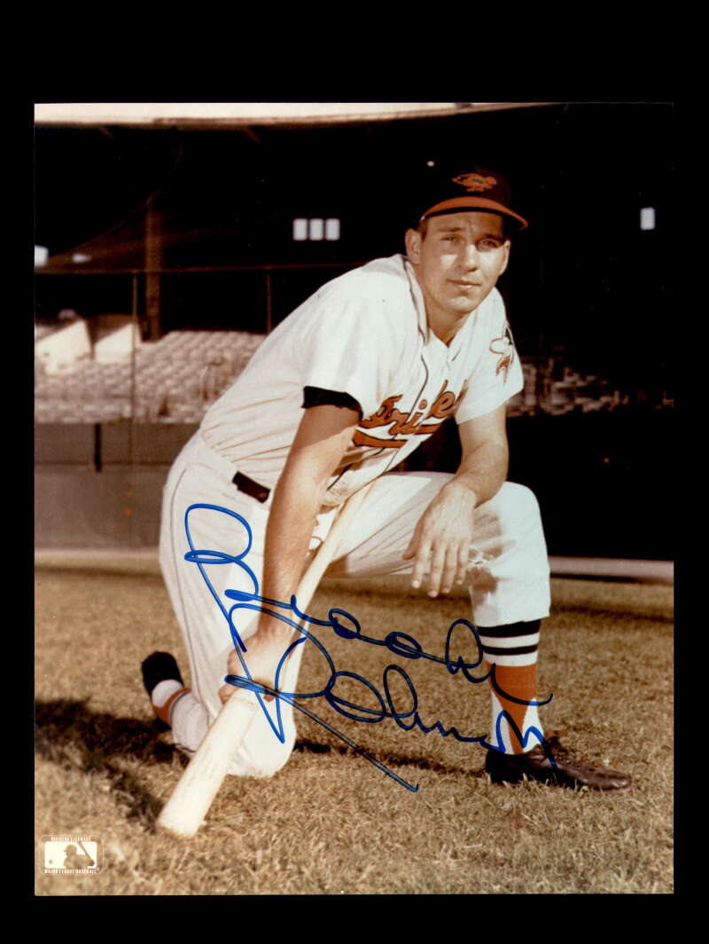 Brooks Robinson Signed 8x10 Photo Autograph Orioles