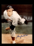 Johnny Vander Meer Signed 8x10 Photo Autograph Reds