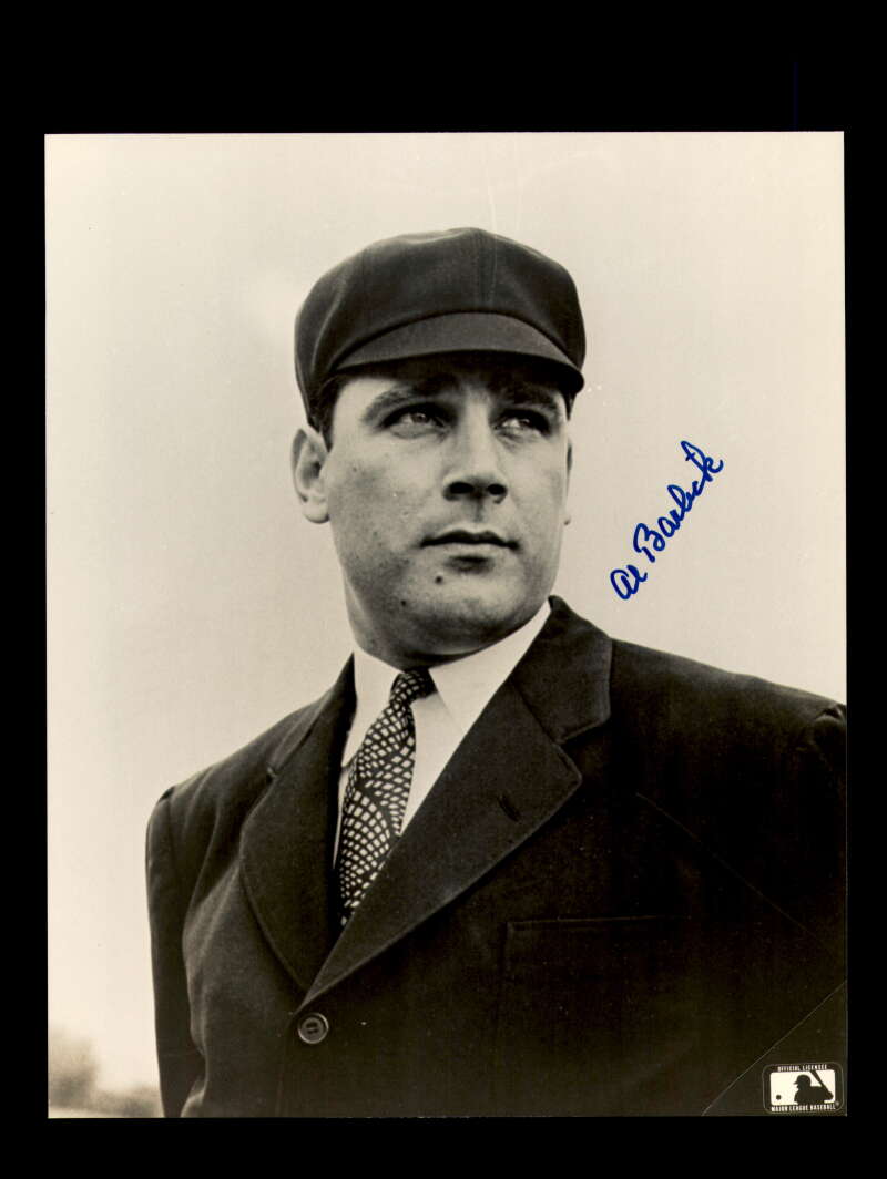 Al Barlick Signed 8x10 Photo Autograph