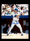 Gregg Jefferies Autograph 8x10 Photo Signed Mets