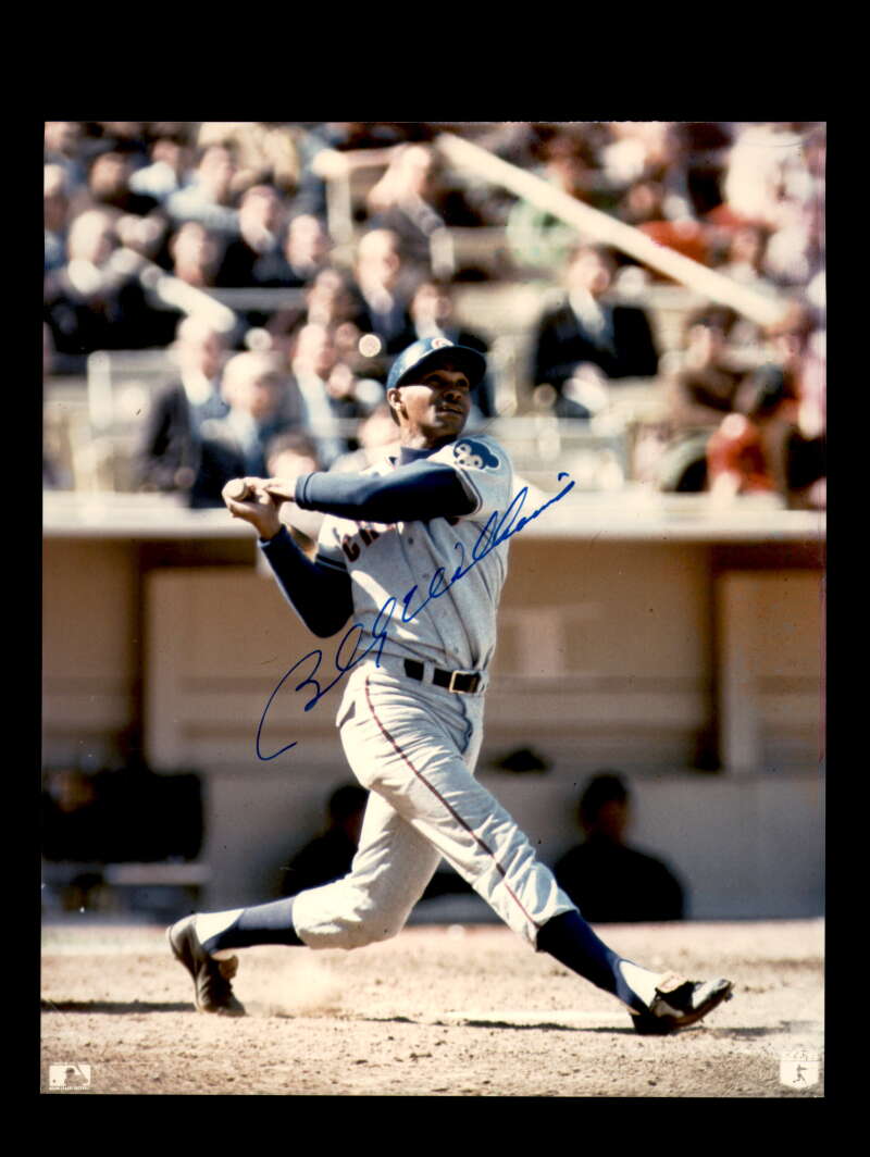 Billy Williams Autograph 8x10 Photo Signed Cubs