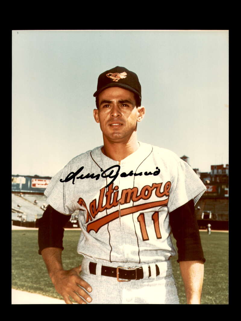Luis Aparicio Signed 8x10 Photo Autographed Orioles