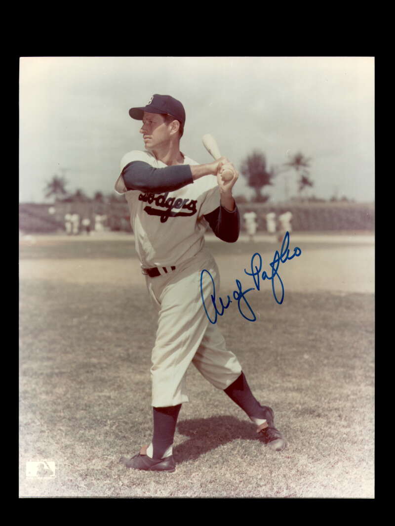 Andy Pafko Signed 8x10 Photo Autograph Dodgers