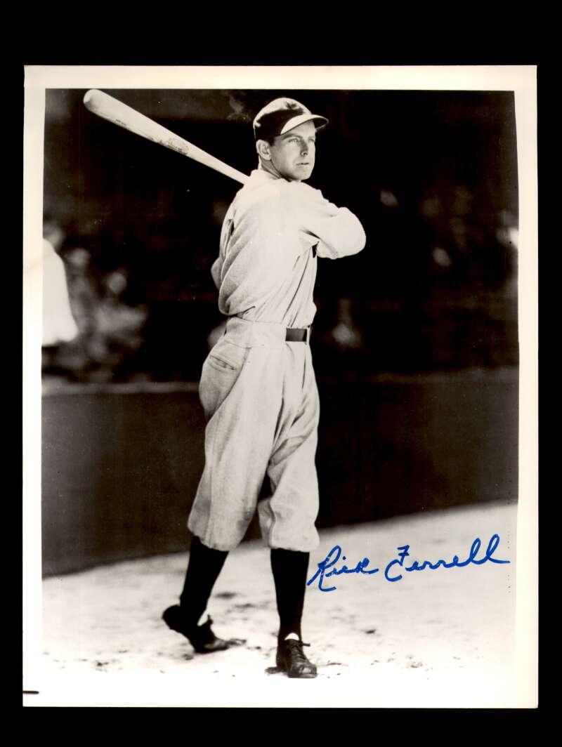 Rick Ferrell Signed 8x10 Photo Autographed