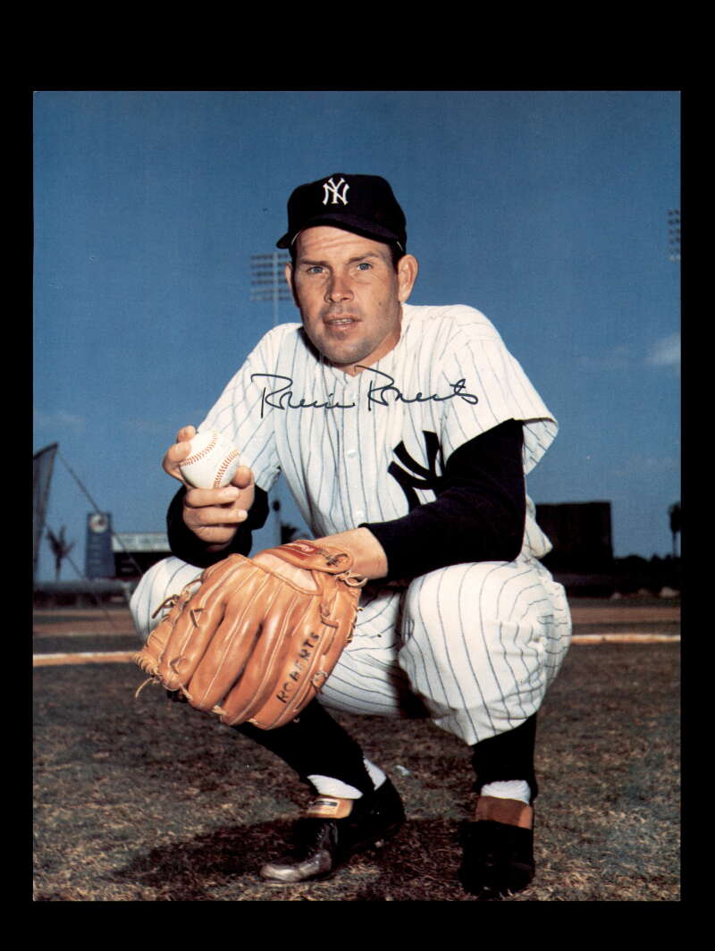 Robin Roberts Signed 8x10 Photo Autograph Yankees