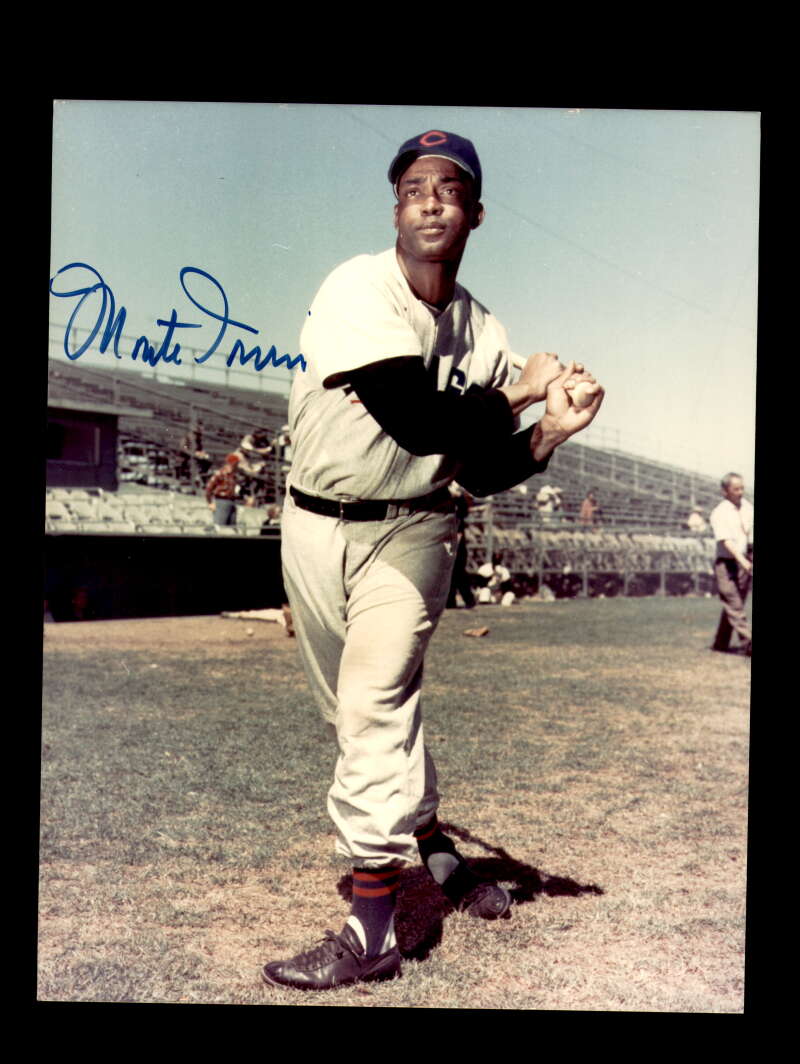 Monte Irvin Signed 8x10 Photo Autograph Cubs